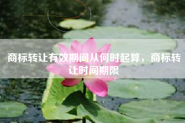 商标转让有效期间从何时起算，商标转让时间期限