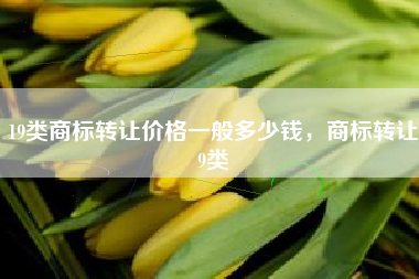 19类商标转让价格一般多少钱，商标转让9类