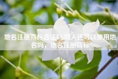地名注册商标合法吗,别人还可以使用地名吗,地名注册商标 地名注册商标合法吗,别人还可以使用地名吗,地名注册商标