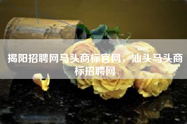 揭阳招聘网马头商标官网，汕头马头商标招聘网