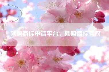 欧盟商标申请平台，欧盟商标官网