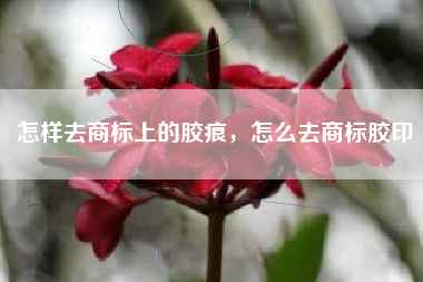 怎样去商标上的胶痕，怎么去商标胶印