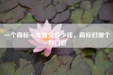 一个商标一年要交多少钱，商标归哪个部门管