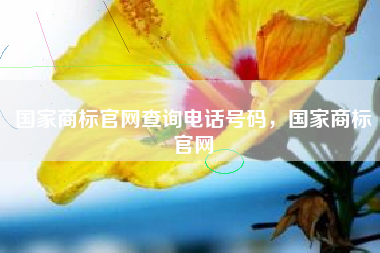 国家商标官网查询电话号码，国家商标官网