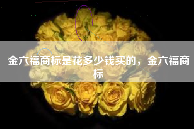 金六福商标是花多少钱买的，金六福商标