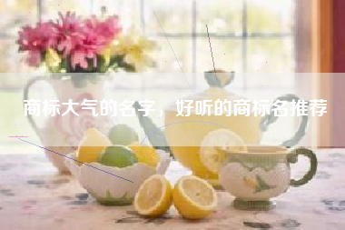 商标大气的名字，好听的商标名推荐