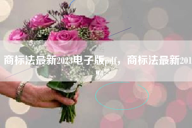 商标法最新2023电子版pdf，商标法最新2019