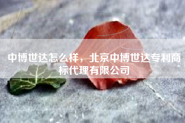 中博世达怎么样，北京中博世达专利商标代理有限公司