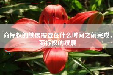 商标权的续展需要在什么时间之前完成，商标权的续展