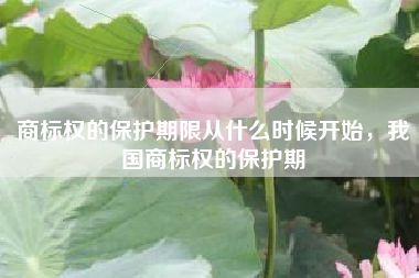 商标权的保护期限从什么时候开始，我国商标权的保护期