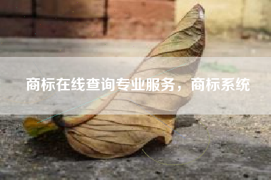 商标在线查询专业服务，商标系统