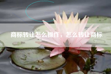 商标转让怎么操作，怎么转让商标