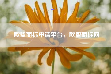 欧盟商标申请平台，欧盟商标网