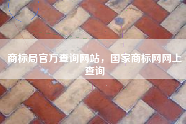 商标局官方查询网站，国家商标网网上查询