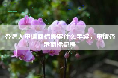 香港人申请商标需要什么手续，申请香港商标流程