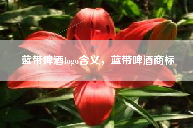 蓝带啤酒logo含义，蓝带啤酒商标