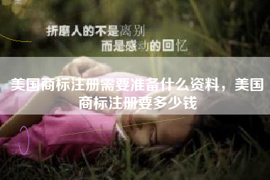 美国商标注册需要准备什么资料，美国商标注册要多少钱