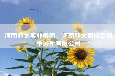 河南亚太实业集团，河南亚太商标专利事务所有限公司