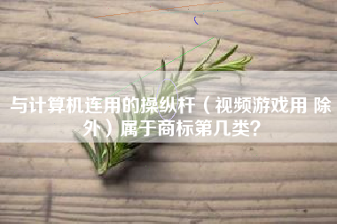 与计算机连用的操纵杆（视频游戏用 除外）属于商标第几类？