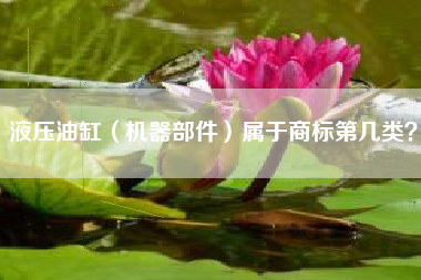 液压油缸（机器部件）属于商标第几类？