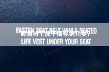 喷雾粉笔属于商标第几类？