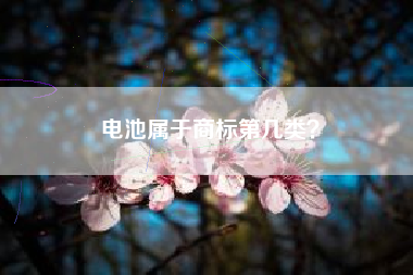 电池属于商标第几类? 电池属于商标第几类?
