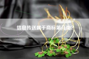 信息传送属于商标第几类？