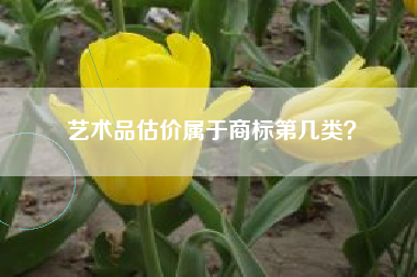 艺术品估价属于商标第几类？