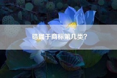 锆属于商标第几类？
