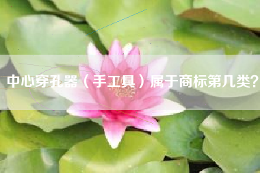 中心穿孔器（手工具）属于商标第几类？