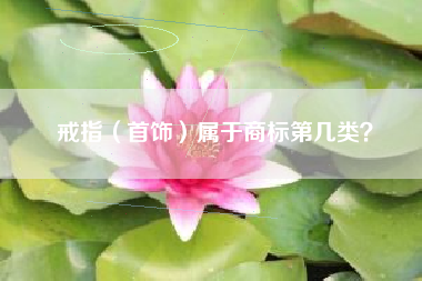 戒指（首饰）属于商标第几类？