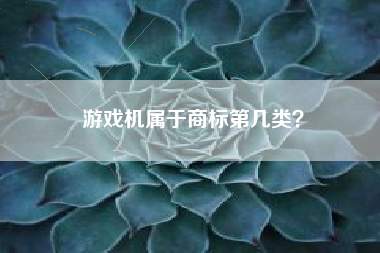 游戏机属于商标第几类？