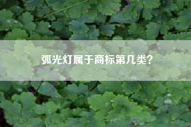 弧光灯属于商标第几类？