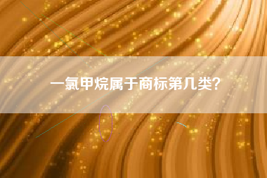 一氯甲烷属于商标第几类？