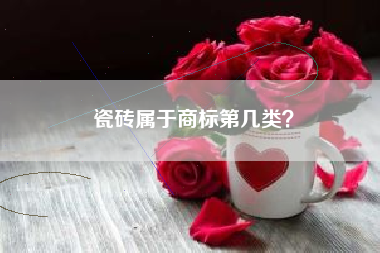 瓷砖属于商标第几类? 瓷砖属于商标第几类?