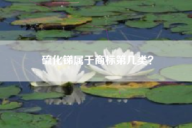 硫化锑属于商标第几类？
