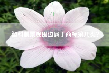塑料制景观围边属于商标第几类？