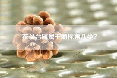 花盆台座属于商标第几类？