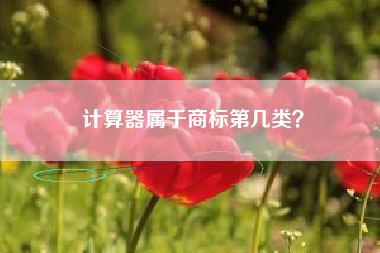 计算器属于商标第几类？