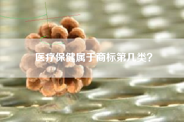 医疗保健属于商标第几类? 医疗保健属于商标第几类?
