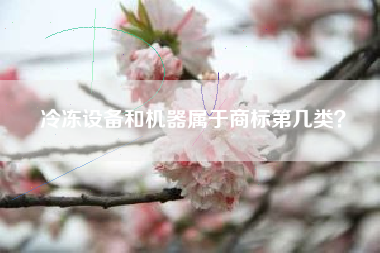 冷冻设备和机器属于商标第几类? 冷冻设备和机器属于商标第几类?