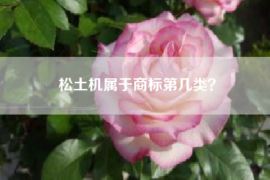 松土机属于商标第几类？