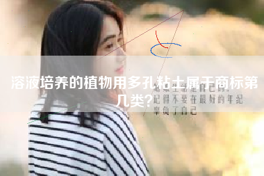 溶液培养的植物用多孔粘土属于商标第几类？
