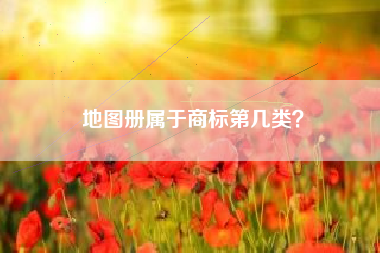 地图册属于商标第几类？