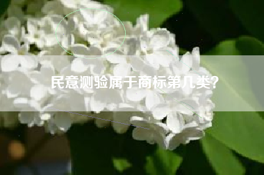 民意测验属于商标第几类？
