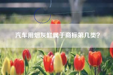 汽车用烟灰缸属于商标第几类？