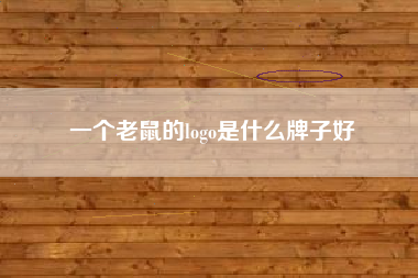 一个老鼠的logo是什么牌子好