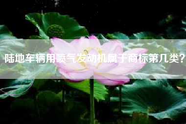 陆地车辆用喷气发动机属于商标第几类？