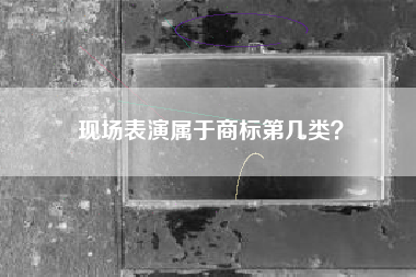 现场表演属于商标第几类？
