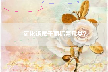 氧化铬属于商标第几类？